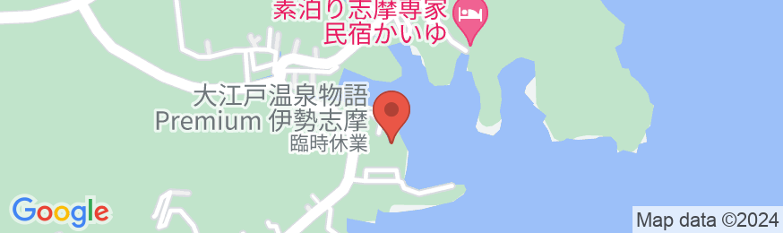 大江戸温泉物語Premium 伊勢志摩の地図