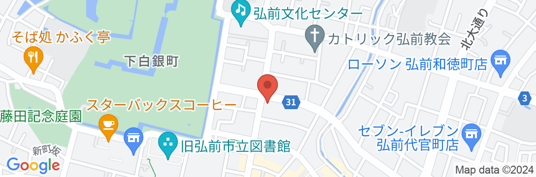 齋栄旅館の地図