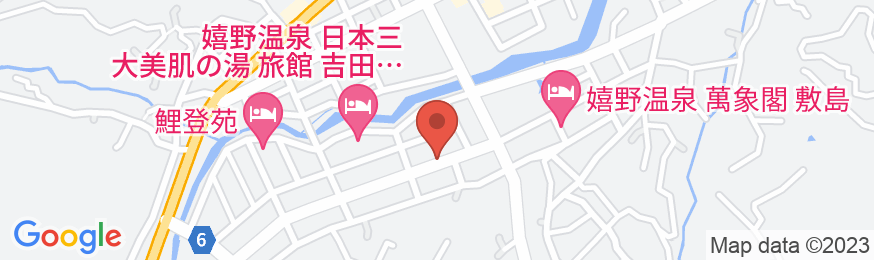 嬉野温泉 旅館 初音荘の地図