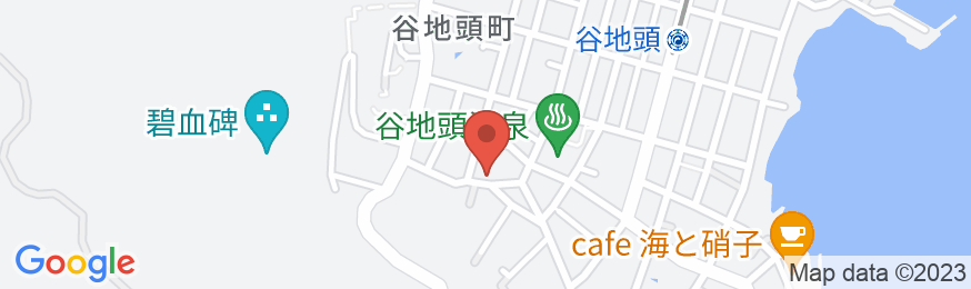 函館谷地頭ゲストハウスの地図