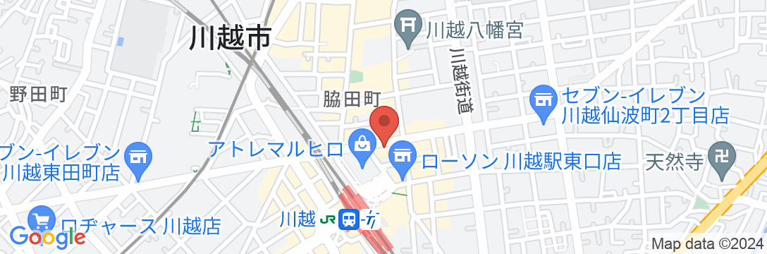 UTILITY HOTEL cooju(クージュ)の地図