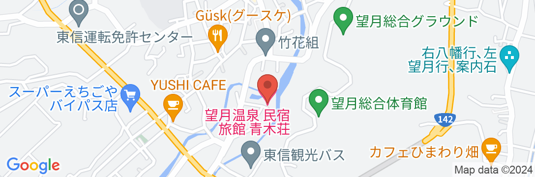 旅館・民宿 青木荘の地図