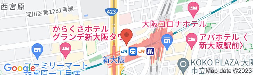 レム新大阪の地図