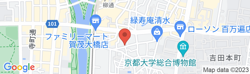 ゲストハウス梵定寺の地図