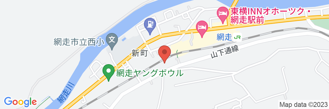 民宿ランプの地図