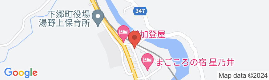 温泉民宿 赤ひげの地図