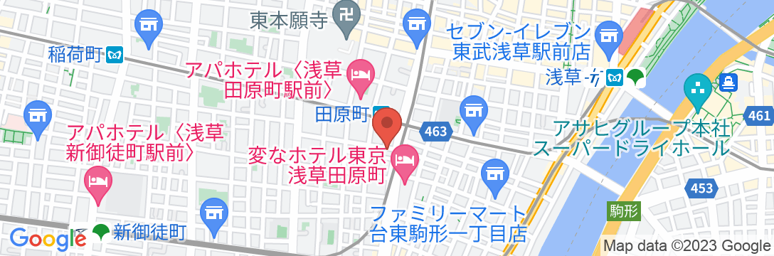 アゴーラプレイス 東京浅草の地図