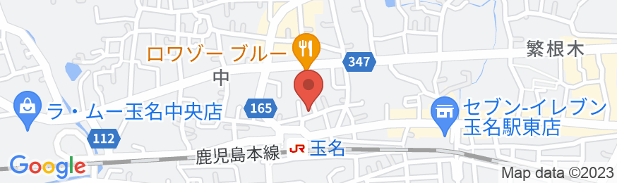 玉名ビジネスホテル鈴鹿の地図