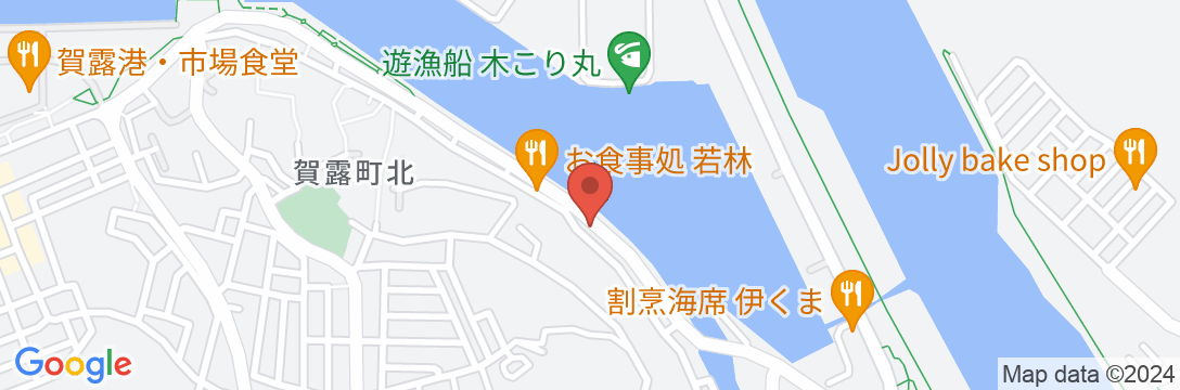 味覚のお宿 山田屋の地図
