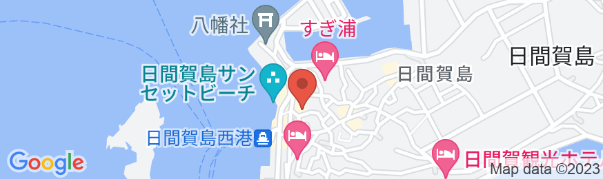 日間賀島 大海老の地図