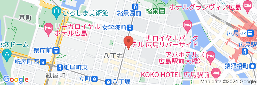アーバイン広島セントラルの地図