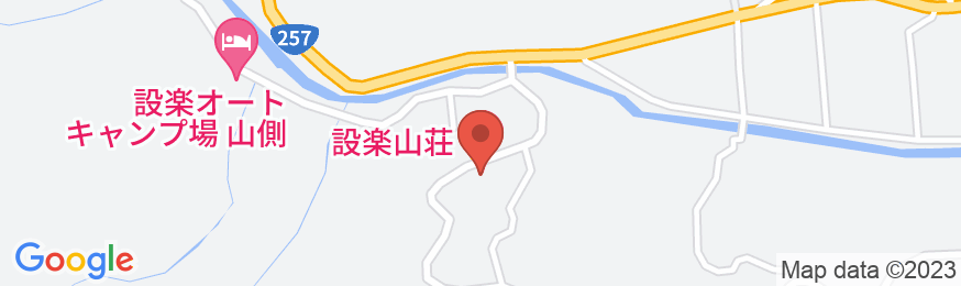 設楽山荘の地図