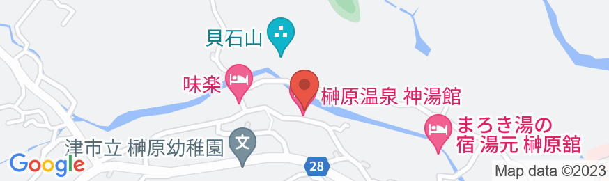 神湯館 <三重県>の地図