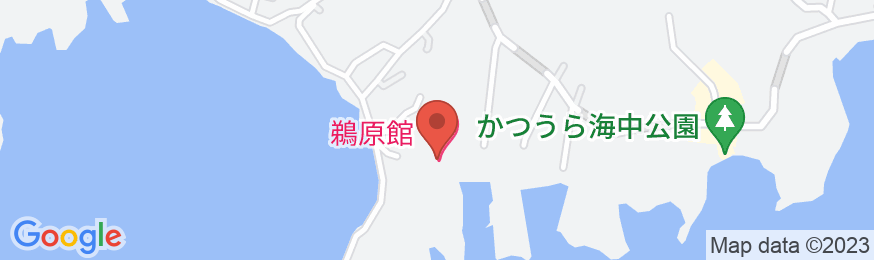 磯香の湯宿 鵜原館の地図