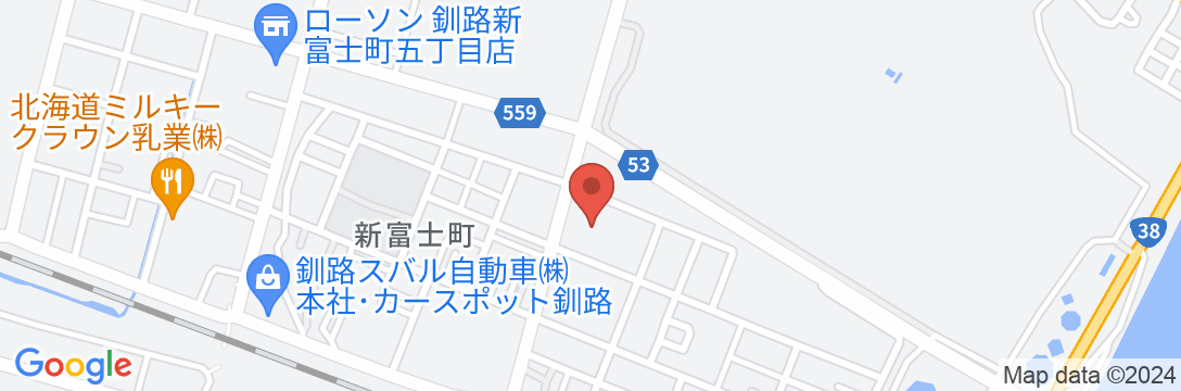 新富士旅館の地図