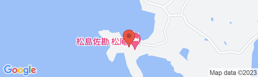 松島佐勘 松庵の地図