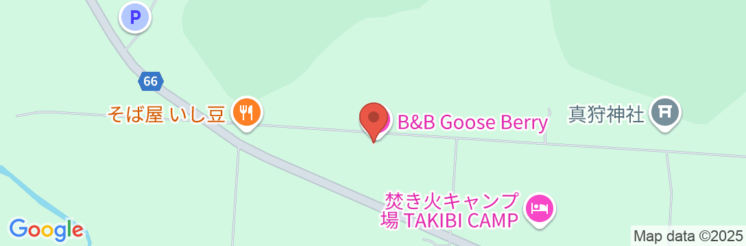 B&B Goose Berryの地図