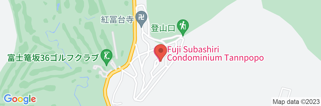 富士須走コンドミニアムTANNPOPOの地図