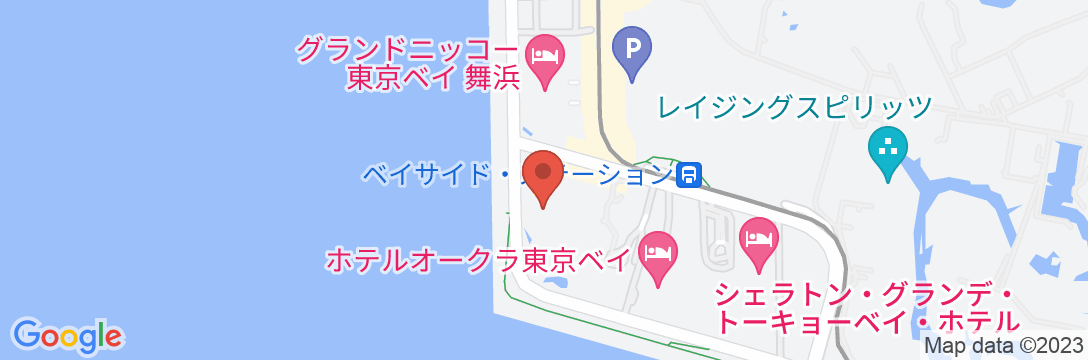 ヒルトン東京ベイの地図