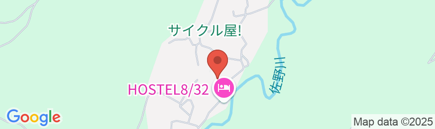 ふる里ペンション グランポルテの地図