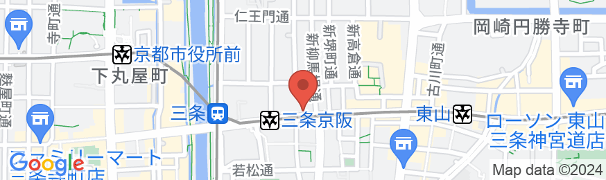京都花ホテルの地図