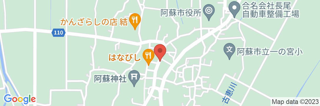 料理旅館つるや<熊本県>の地図