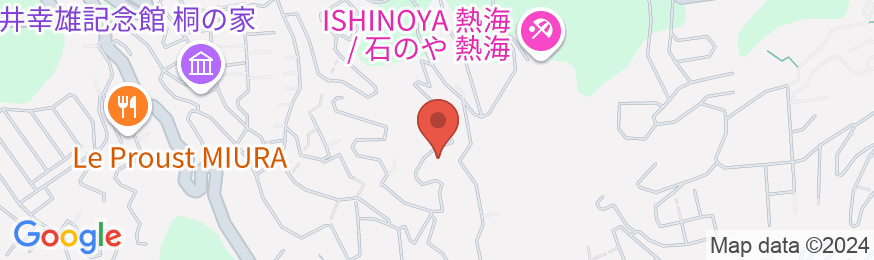 グリシーヌ熱海の地図