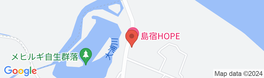 島宿HOPE <種子島>の地図