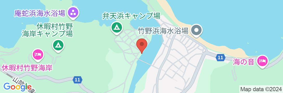 民宿やまもとの地図