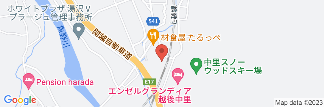 こまくさ<新潟県>の地図