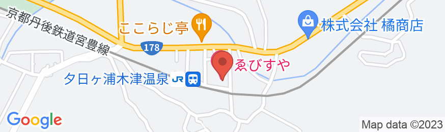 京都・木津温泉 丹後の湯宿 ゑびすや(えびすや)の地図