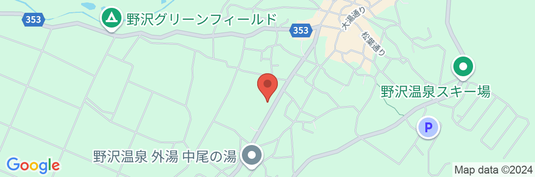 四季の宿 河達の地図