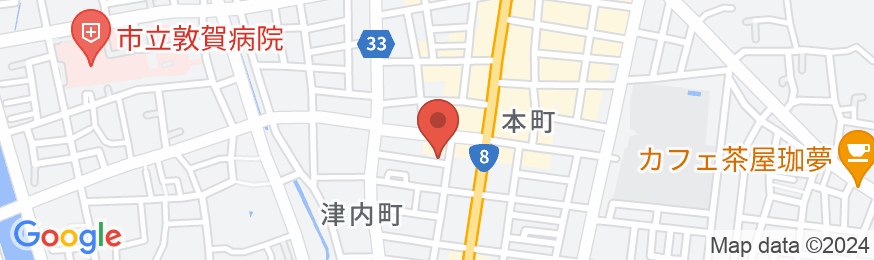 ホテルつるや<福井県>の地図