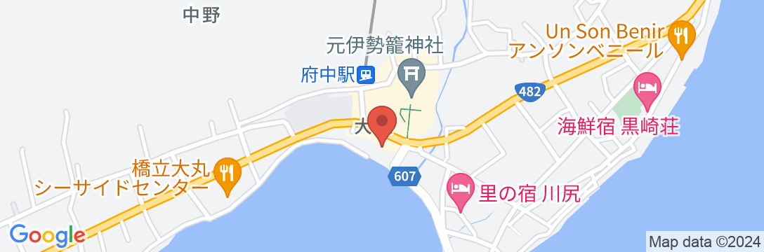 坂元家の地図