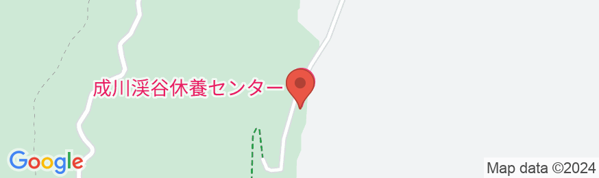 成川渓谷休養センターの地図