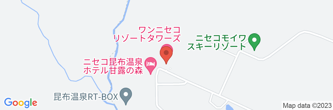 ワン・ニセコ・リゾート・タワーズの地図