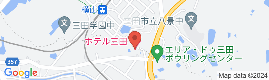 ホテル三田の地図