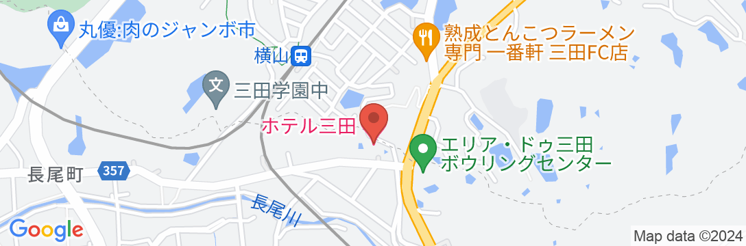ホテル三田の地図