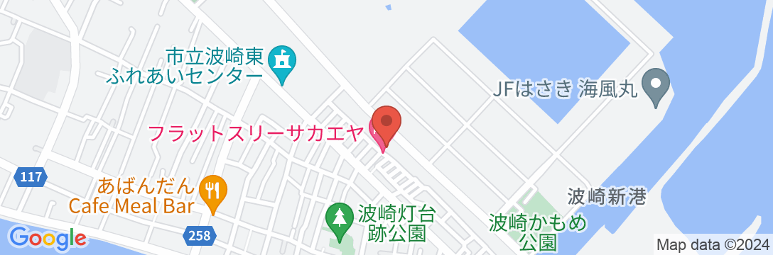 Sakaeya フラット館の地図
