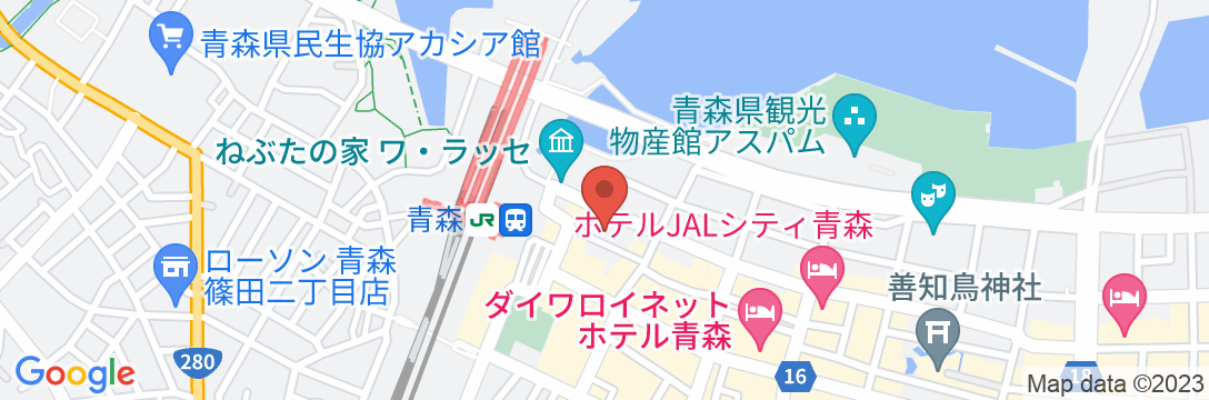 いろは旅館 <青森県>の地図