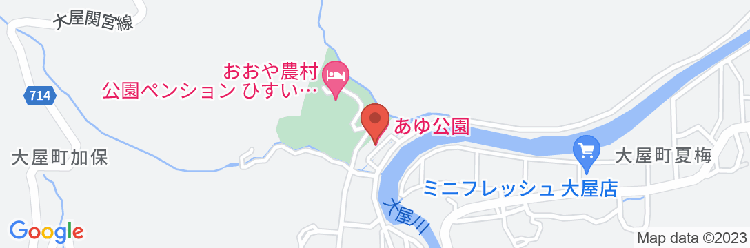あゆ公園 ペンション翡翠(ヒスイ)の地図