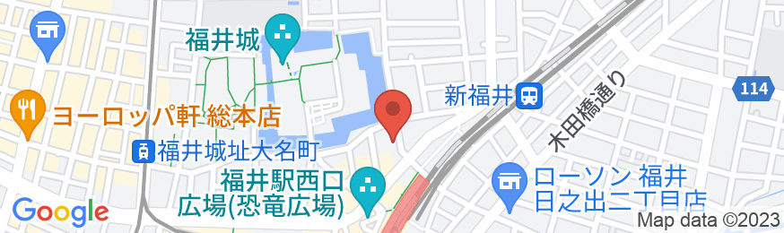 福井フェニックスホテルの地図