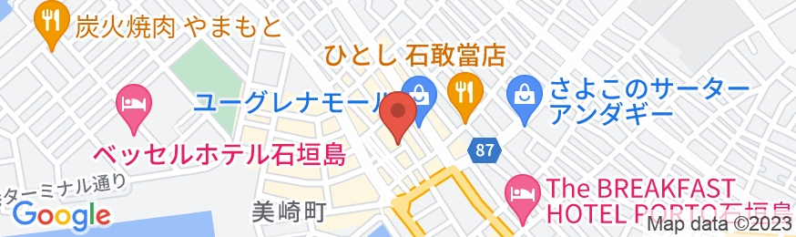 ゲストハウスえみっくす石垣島 <石垣島>の地図