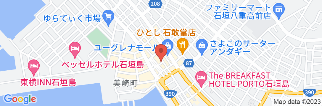 ゲストハウスえみっくす石垣島 <石垣島>の地図