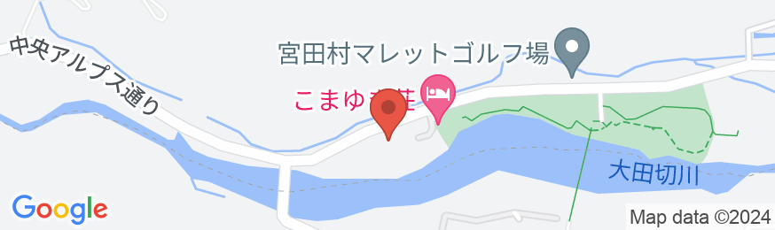 早太郎温泉 宮田観光ホテル 松雲閣の地図