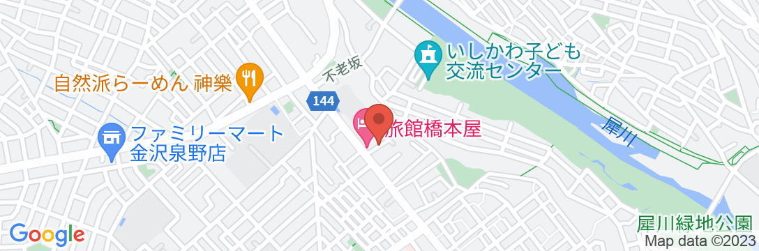 旅館 橋本屋の地図