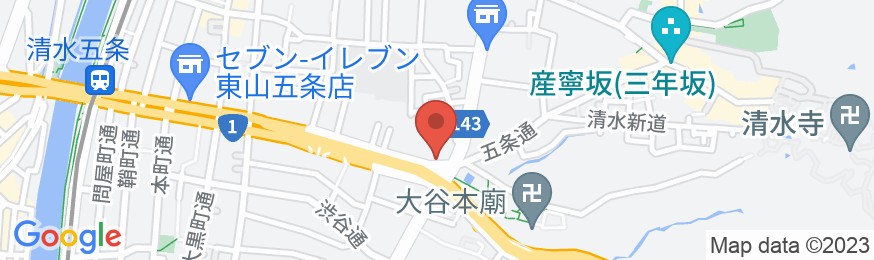 サンチャゴゲストハウス京都の地図