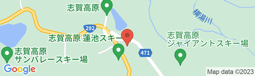 丸池温泉 ホテル五郎兵衛の地図