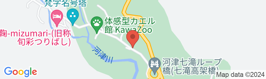 伊豆最大の大滝 AMAGISO-天城荘-[LIBERTY RESORT]の地図
