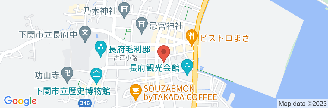 古串屋の地図